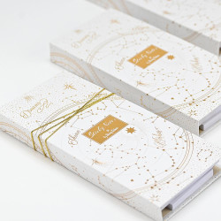 Σημειωματάριο με post it και στυλό astral magic