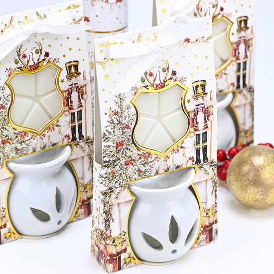 Κεραμικό μαζί με melt χριστουγεννιάτικο magic christmas