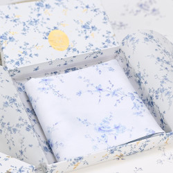 Μαντίλι blue toile