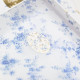 Μαντίλι blue toile