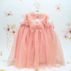 Φορεματάκι πουά σάπιο μήλο