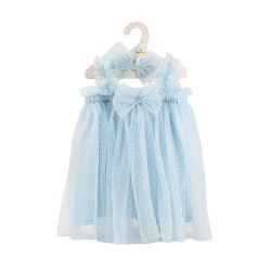 Φορεματάκι πουά σιελ