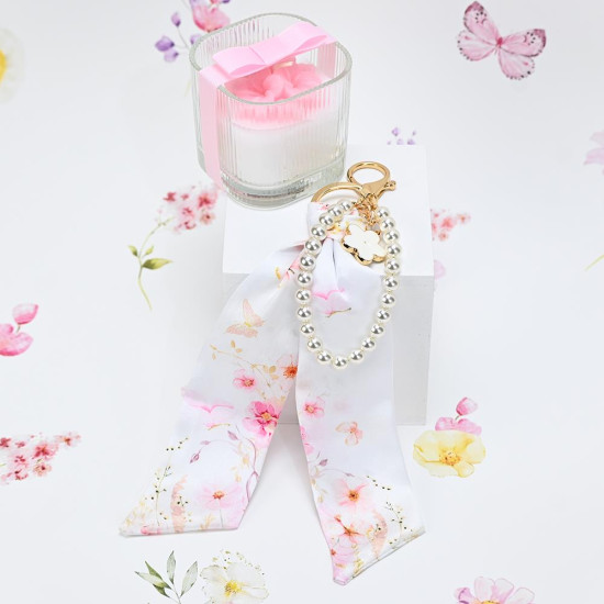 Κερί Λουλούδι Ροζ 120γρ