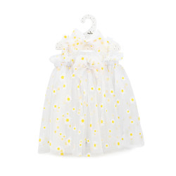 Φορεματάκι μαργαρίτες λευκό