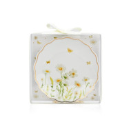 Πιατάκι πορσελάνη daisy