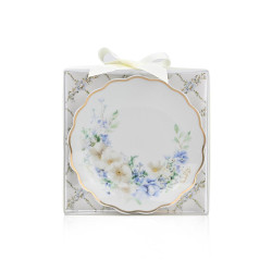 Πιατάκι πορσελάνη blue fleur