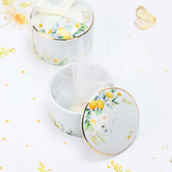 Μπιζουτιέρα από πορσελάνη Lemon