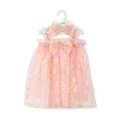 Φορεματάκι μαργαρίτες ροζ