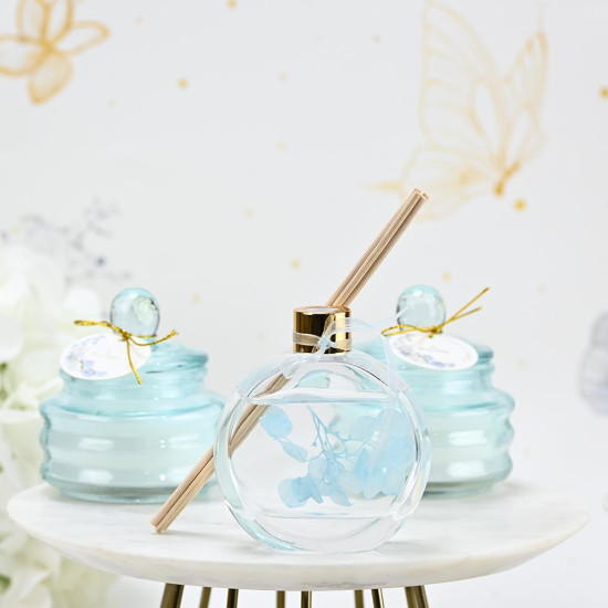 Αρωματικό χώρου με γαλάζια αποξηραμένα λουλούδια 60ml