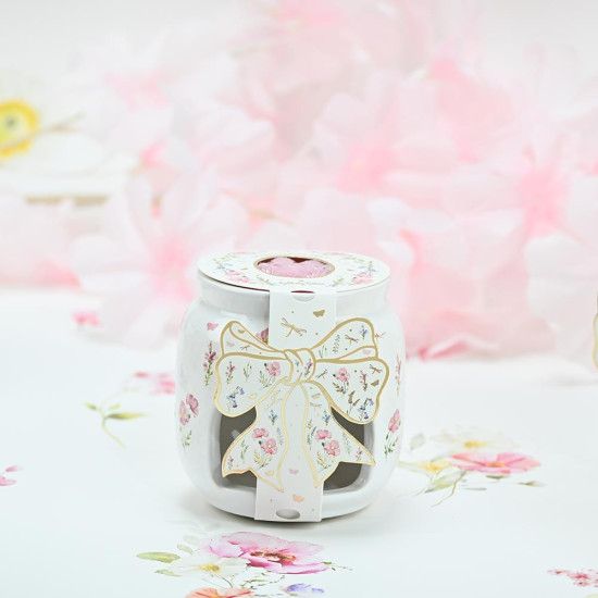 Κεραμικό μαζί με μελτ λουλούδια