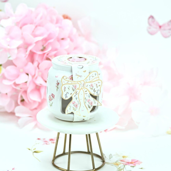 Κεραμικό μαζί με μελτ λουλούδια