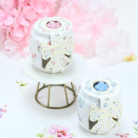 Κεραμικό μαζί με μελτ λουλούδια