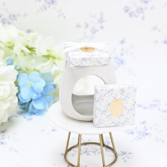 Κεραμικό blue toile μαζί με μελτ μέσα σε κουτάκι