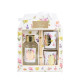 Σετ δώρου αρωματικό χώρου 100ml και κεριά fleur pink