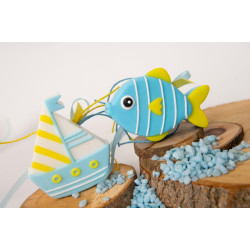 Σαπούνι Καραβάκι Σιελ Με Κίτρινο